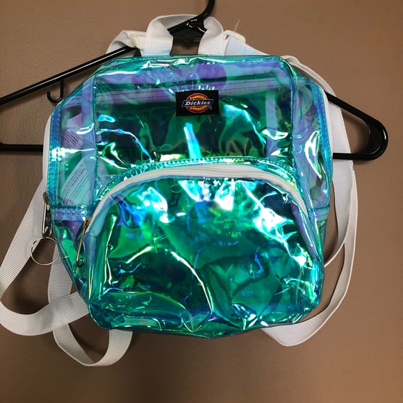 dickies holographic backpack
